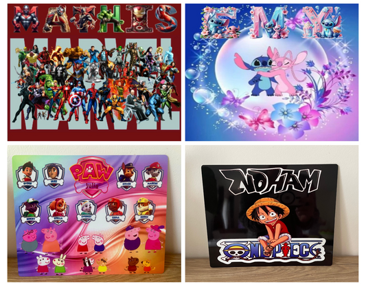 Plaque en Métal Personnalisée – Pour Portail, Chambre ou Animaux