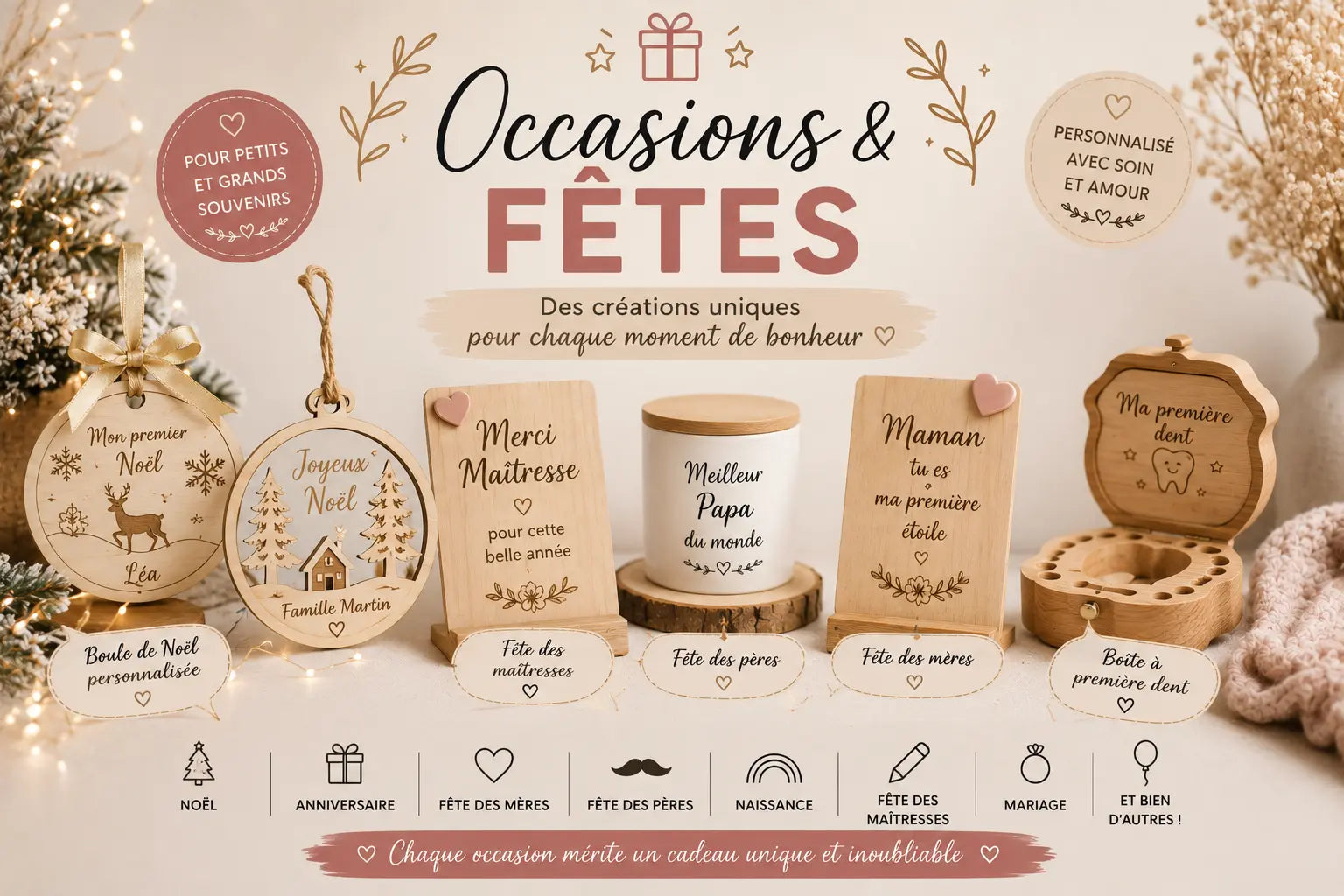 🎄 Occasions, fêtes et anniversaires