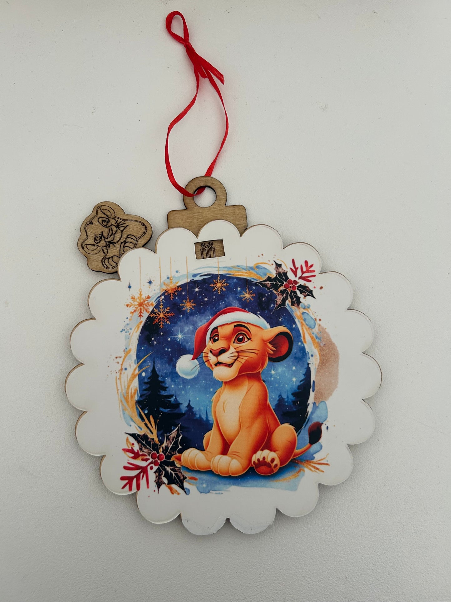 🎄 Calendrier compte à rebours de Noël en bois personnalisable 🎅