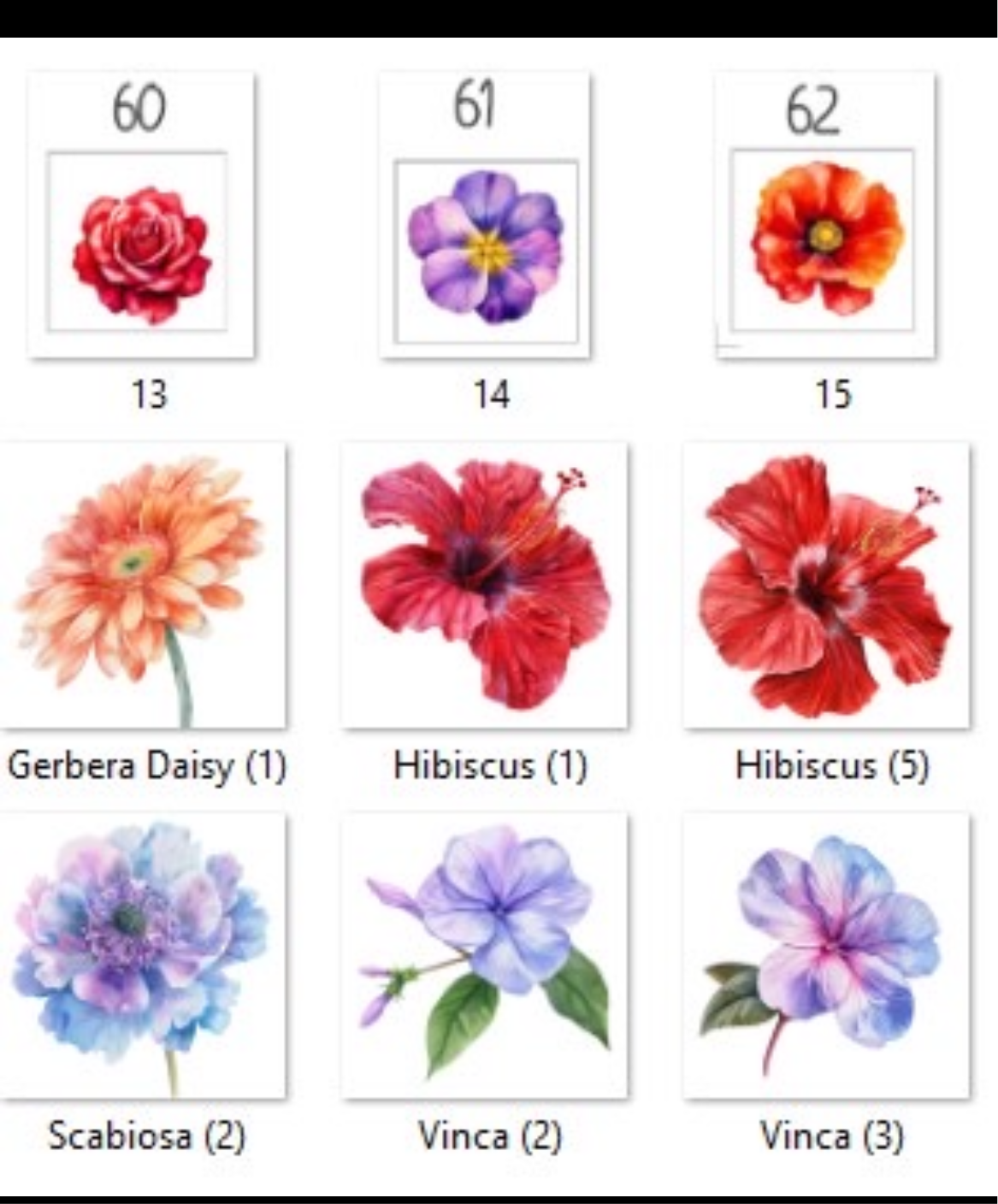 💐 Cadre fleurs du jardin personnalisé – Prénoms enfants, petits-enfants, arrière-petits-enfants