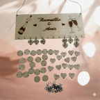 Calendrier d’Anniversaires en Bois Personnalisé 🎂❤️ Ô cadeau unique