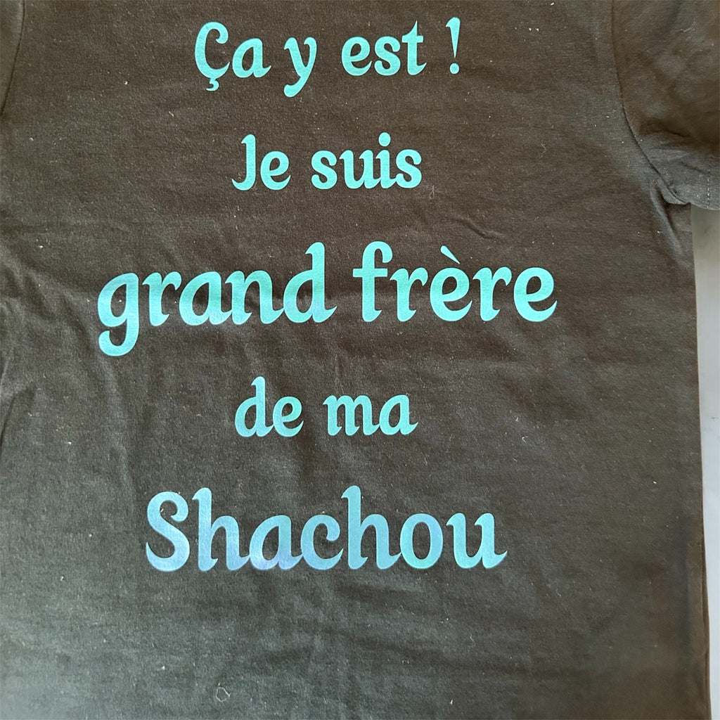 T-shirt personnalisé avec flocage Ô cadeau unique