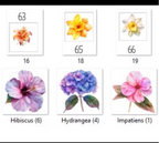 💐 Cadre fleurs du jardin personnalisé – Prénoms enfants, petits-enfants, arrière-petits-enfants Ô cadeau unique