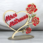 🌹 – Cadeau “Merci Maîtresse/Maître” en bois personnalisé Ô cadeau unique