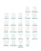 🪵 Tableau abécédaire personnalisé – cadeau de fin d’année Ô cadeau unique