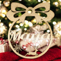 🎁 

Boule de Noël en bois personnalisée – Un souvenir unique pour votre sapin ! Ô cadeau unique