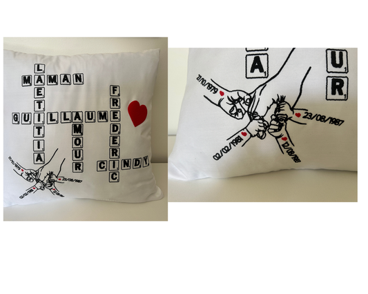 Coussins scrabble personnalisés  : l’art de décorer avec émotion