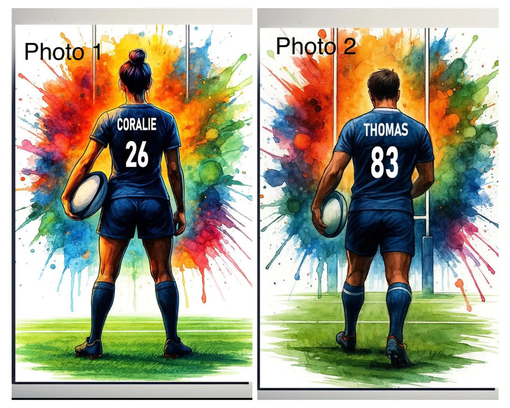 ✨ Cadres personnalisés en sublimation – La passion mise en valeur ✨ Ô cadeau unique