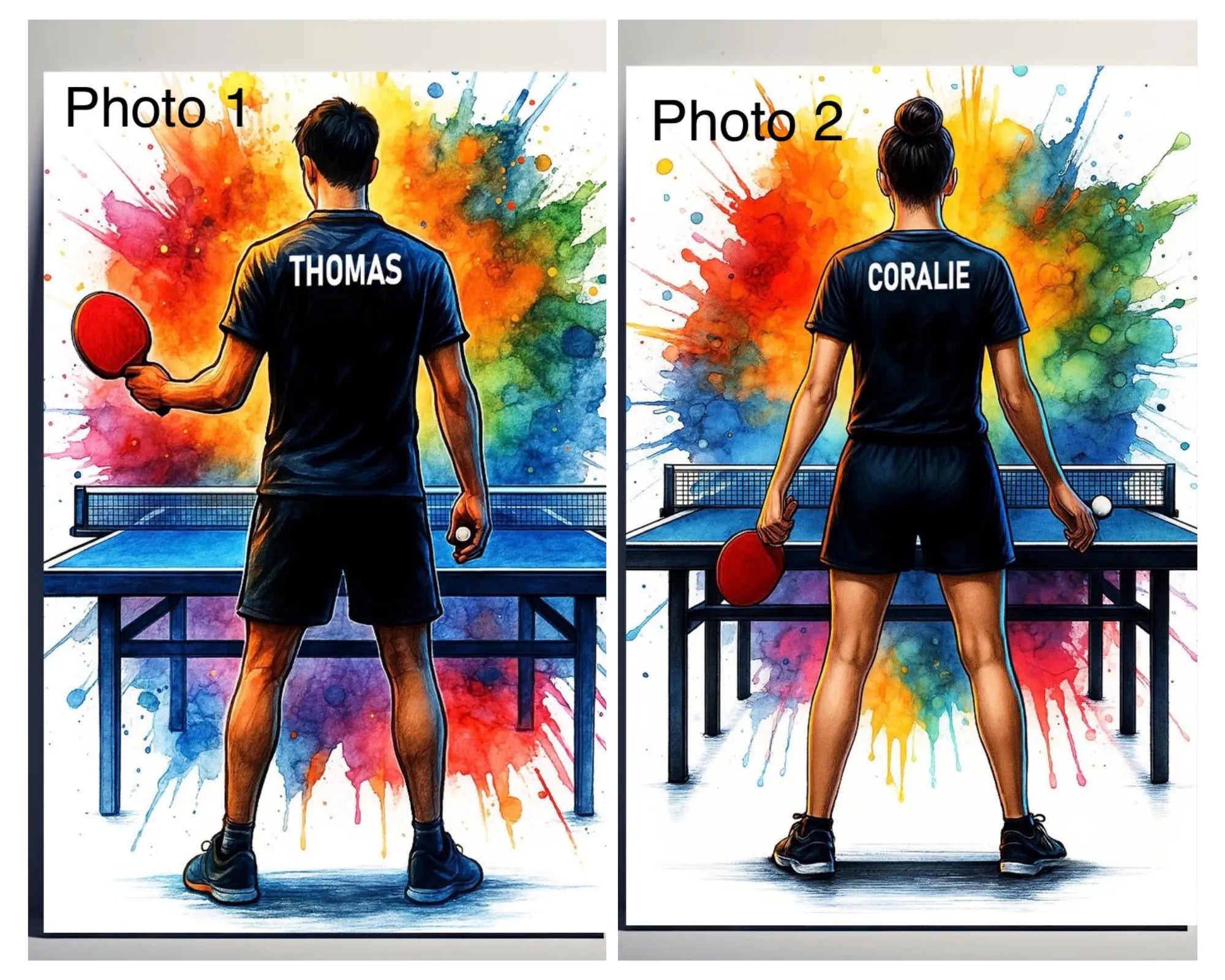✨ Cadres personnalisés en sublimation – La passion mise en valeur ✨ Ô cadeau unique