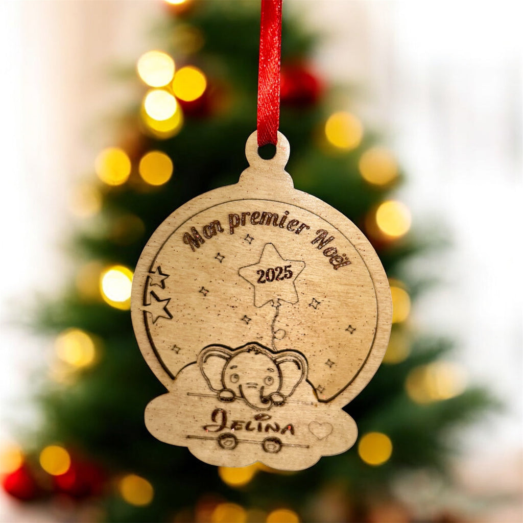 🎁

Boule de Noël « mon premier noël » en bois personnalisée – Un souvenir unique pour votre sapin ! Ô cadeau unique