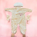 👶 Ensemble Naissance Personnalisé – 3 pièces Ô cadeau unique