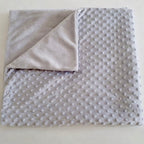 🩵 Couverture Bébé Minky Personnalisée Ô cadeau unique