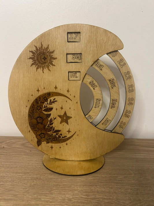 calendrier perpétuel déroulant