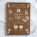 ✨Panneau de mariage personnalisé Ô cadeau unique